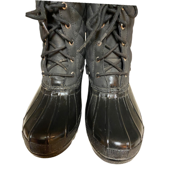 Women's Paul Sperry Gosling Duck Waterproof Quilted Top Rubber Boots STS83693 - Picture 2 of 9